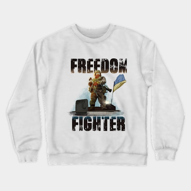 Freedom Fighter Crewneck Sweatshirt by Mind's Edge Concepts